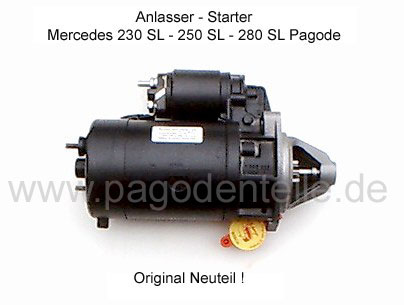 Anlasser Starter Mercedes Pagode