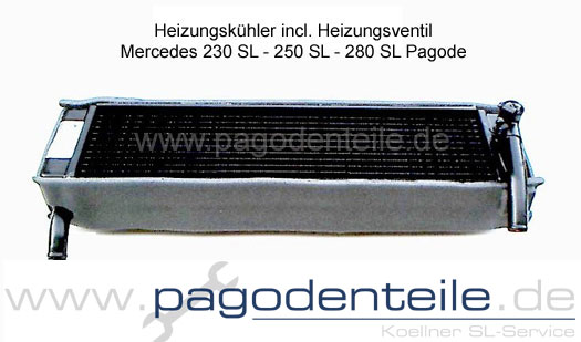 Heizungsk�hler Mercedes Pagode
