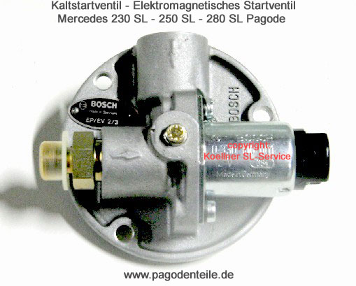 Kaltstartventil Mercedes Pagode 