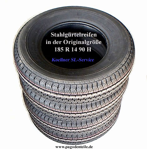 Oldtimer Reifen Mercedes Pagode 